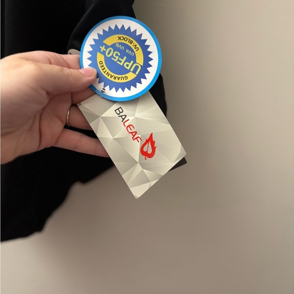 Baleaf Black One-Piece Racerback Swimsuit - Picture 4 of 8